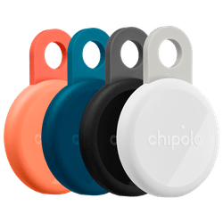 Chipolo LOOP Preto/Branco/Azul/Laranja 4-Pack