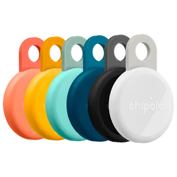 Chipolo LOOP Black/White/Orange/Blue/Yellow/Mint 6-Pack
