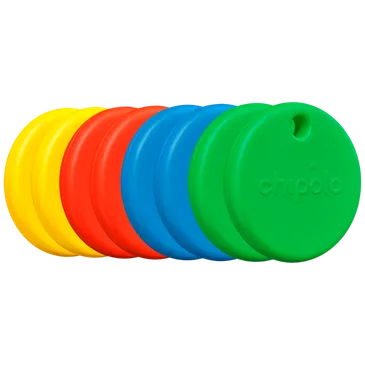 Chipolo POP Red/Blue/Yellow/Green - 8-Pack