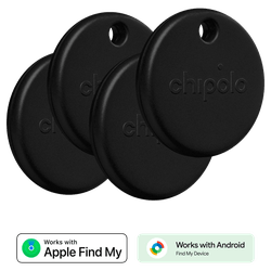 Chipolo POP Black - 4-Pack