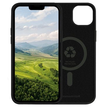 Dbramante1928 Eco Back Cover MagSafe iPhone 14 Plus Black
