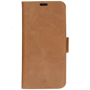 Dbramante1928 Leather Book Case Brown iPhone 14 Pro Max