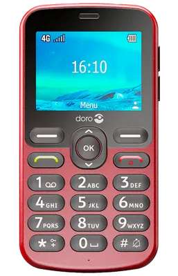 Doro 1880 4G Rood