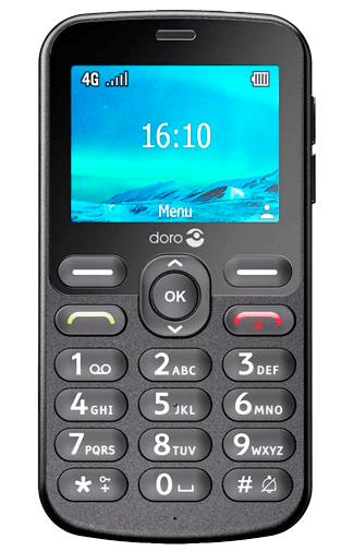 Doro Teléfono Fijo 4100H 4G Plateado