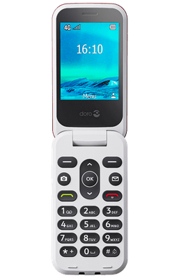 Doro 2880 4G Rød