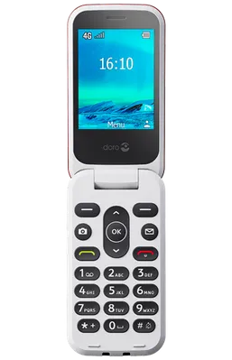 Doro 2880 4G Červená