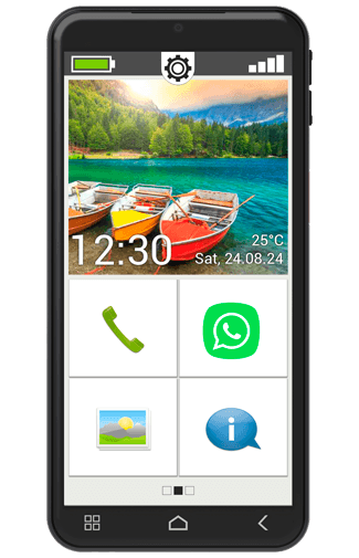 Emporia emporia SIMPLICITY V27 - Seniorenhandy 2 - vertragsfrei für alle Netze - schwarz