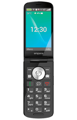 Emporia TOUCHsmart 3 Zwart - kopen - Belsimpel