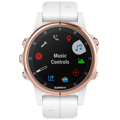 Garmin Fenix 5S Plus Rose Gold/White - Belsimpel
