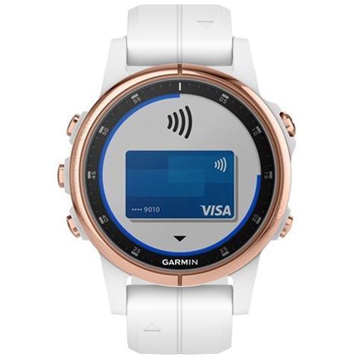 Garmin Fenix 5S Plus Rose Gold White Belsimpel