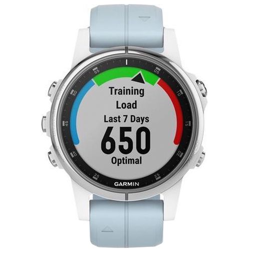 Garmin Fenix 5S Plus White Blue Belsimpel