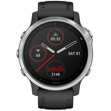 Garmin Fenix 6S 42mm Zwart/Zilver