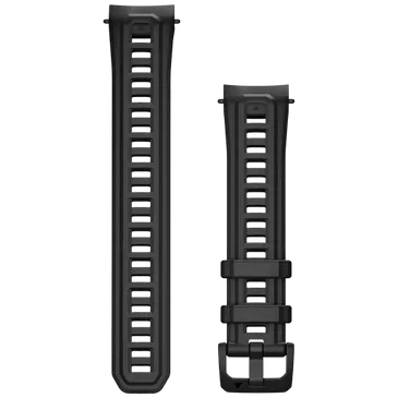 Garmin Silicone  Horlogeband 22mm Black Garmin Instinct E 45mm