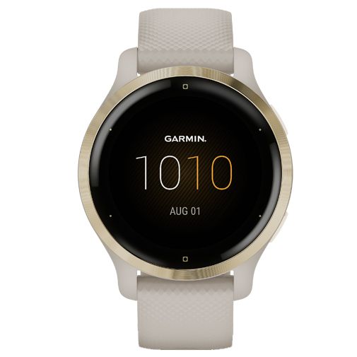 garmin venu 2s light gold avec bracelet beige
