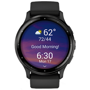 Garmin Venu 3 Zwart Zwarte Siliconenband Belsimpel