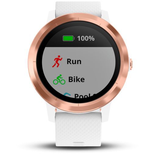 Garmin vívoactive 3 store white rose gold