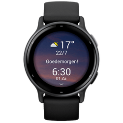 Garmin Vivoactive 5 Noir (Bracelet Silicone Noir)