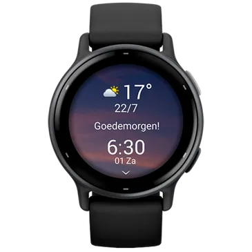 Garmin Vivoactive 5 Black (Black Silicone  Strap)