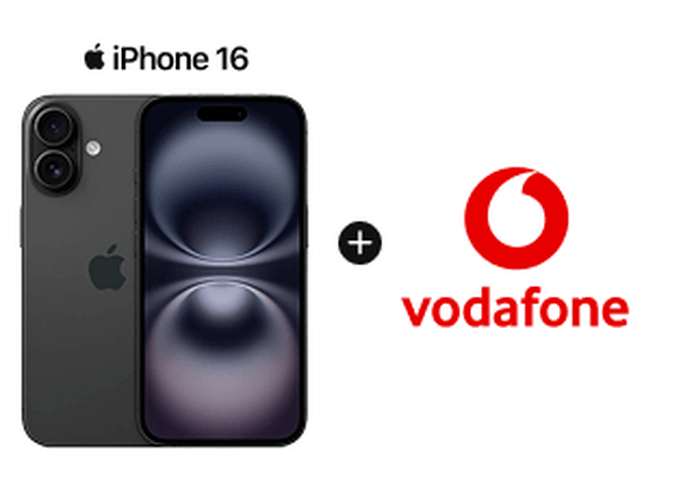Entdecke das iPhone 16 im Vodafone-Netz