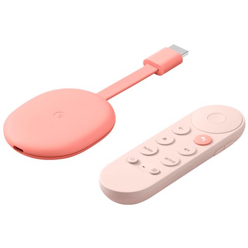 Google Chromecast with Google TV Pink - Gomibo.es