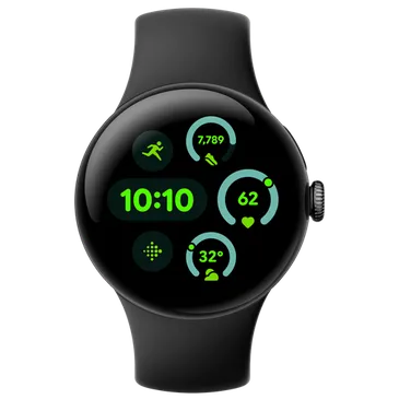 Google Pixel Watch 3 41mm Black (Black Strap)