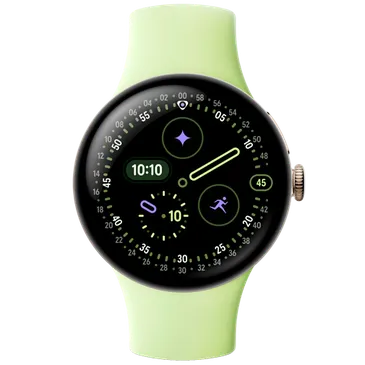 Google Pixel Watch 4 4G 41mm Goud (Gele Band)