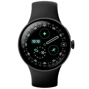 Google Pixel Watch 4 4G 41mm Zwart (Zwarte Band)