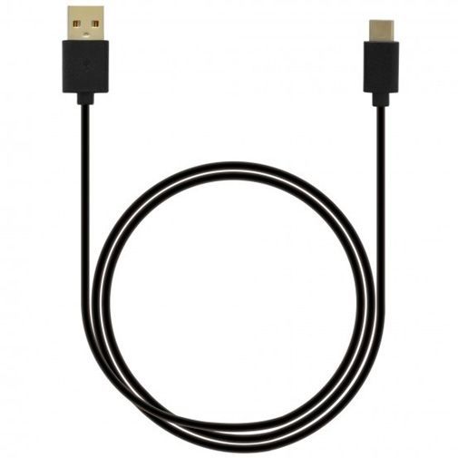 Grab 'n Go Datakabel USB-C 1 Meter Black