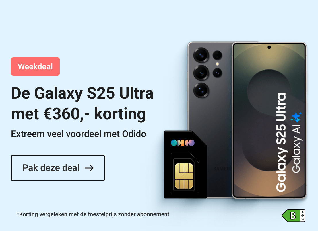 week 3'26 - Belsimpel - Hero 1 -  S25 Ultra + Odido