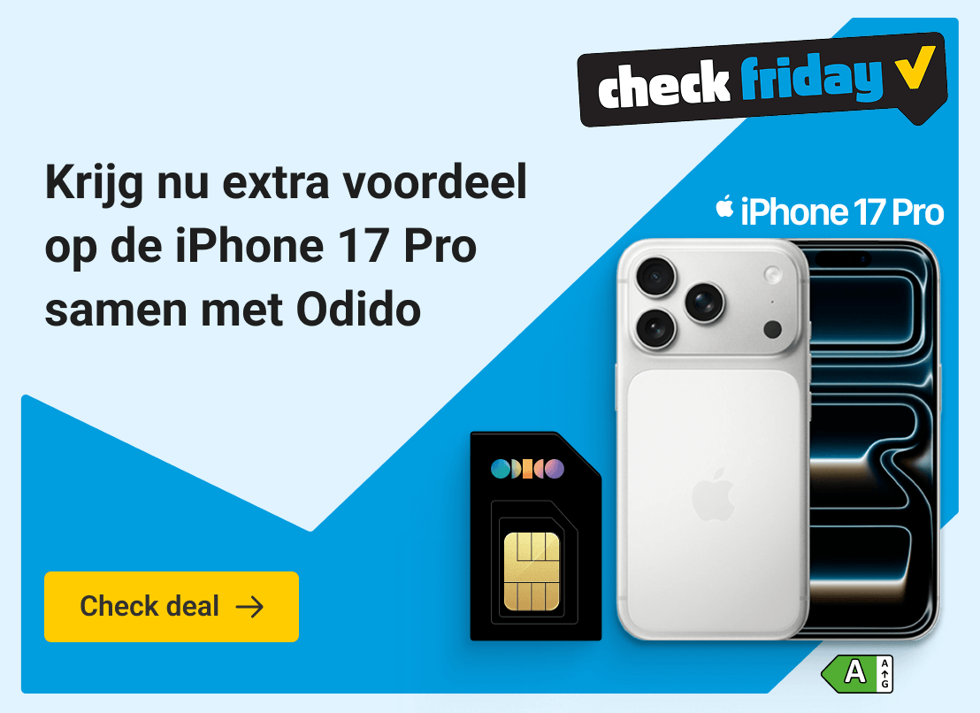 Week 47'25 - Hero 4 - iphone 17 Pro + Odido