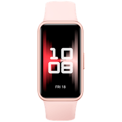Huawei Correia 9 Cor De Rosa (Correia De Silicone Rosa)
