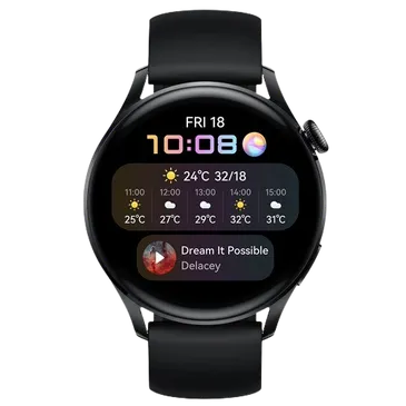 Huawei Watch 3 Active Black Black Strap