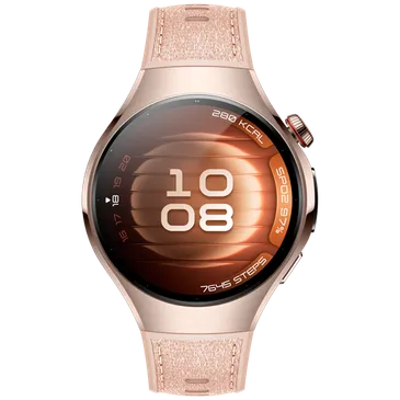 Huawei Watch 5 42mm Or (Bracelet En Tissu Beige)
