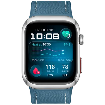 Huawei Watch D2 Argent (Blauwe Bracelet)