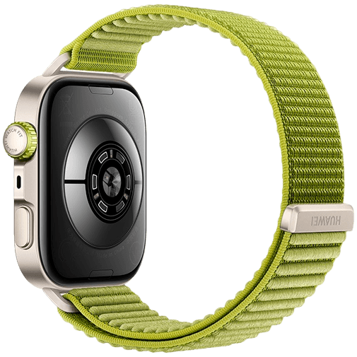 Huawei Watch Fit 4 Pro Gold (Grnes Nylon Armband) - Gomibo.de Huawei Watch Fit 4 Pro Gold (Grnes Nylon Armband) - Gomibo.de