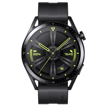 Huawei Watch GT 3 Active 46mm Zwart Zwarte Band Belsimpel