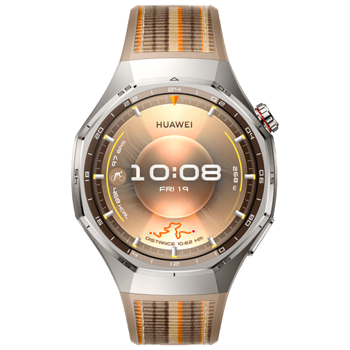 Huawei Watch GT 6 Pro 46mm Zilver (Bruine Band)