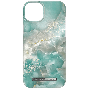 Ideal Of Sweden Plastic Back Cover Azura Marble Apple iPhone 15 Plus