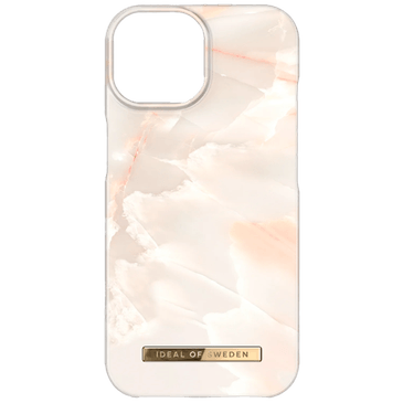 Ideal Of Sweden Plastic Back Cover Rose Pearl Marble Apple iPhone 15