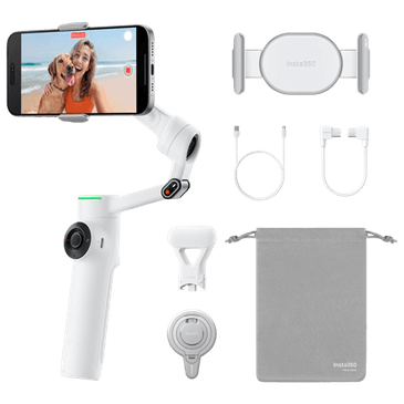 Insta360 Flow 2 Pro Creator Kit White - Gomibo.no