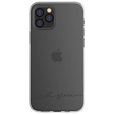 Just Green Kunststof Back Cover Transparant Apple iPhone 12/12 Pro