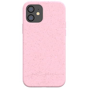Just Green Plastic Back Cover Pink Apple iPhone 12/12 Pro