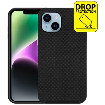 Just in Case Rugged TPU Back Cover Black Apple iPhone 15