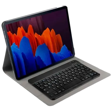 Just in Case Premium QWERTY Bluetooth Keyboard Case Black Samsung Galaxy Tab S7 FE