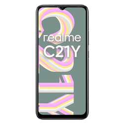 Just in Case Tempered Glass Edge To Edge Screenprotector Black Realme C21Y