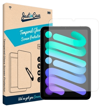 Just in Case Herdet Glass Clear Skjermbeskytter Apple iPad Mini 2021