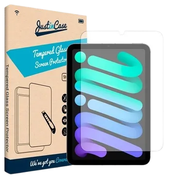 Just in Case Tempered Glass Clear Screenprotector Apple iPad Mini 2021