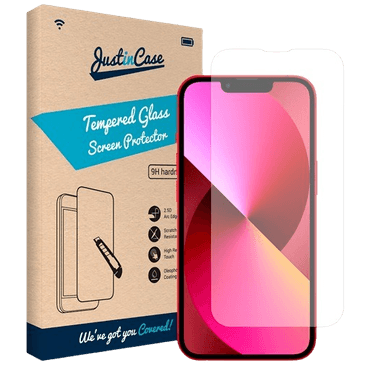 Just in Case Herdet Glass Clear Skjermbeskytter Apple iPhone 13/13 Pro