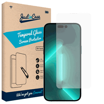 Just in Case Gehard Glas Clear Screenprotector Apple iPhone 14 Pro Max