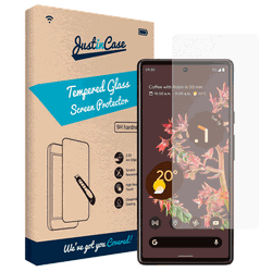 Just in Case Tempered Glass Clear Screen Protector Google Pixel 6a